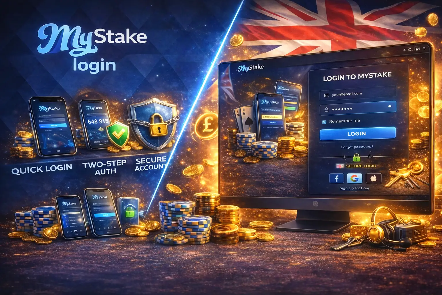 Mystake Login: Registration and First Access